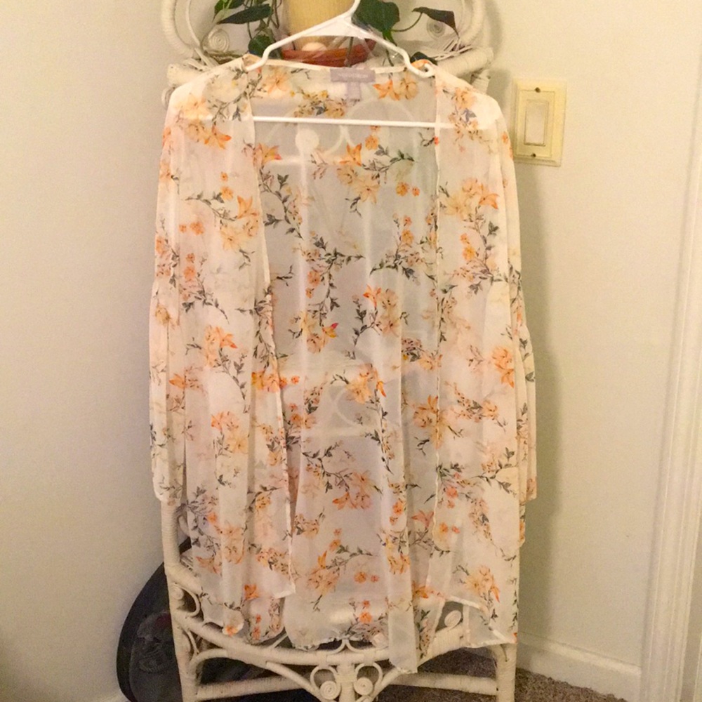 Floral kimono